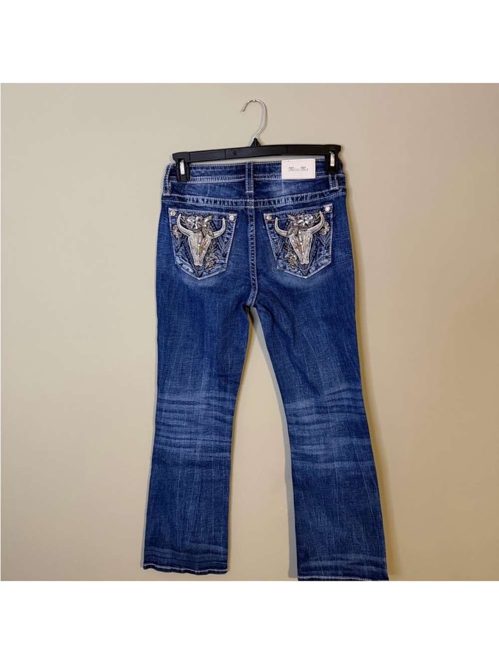 Like New Gorgeous Miss Me Los Angeles Curvy Boot Jeans With 30” Inseam - Picture 4 of 7